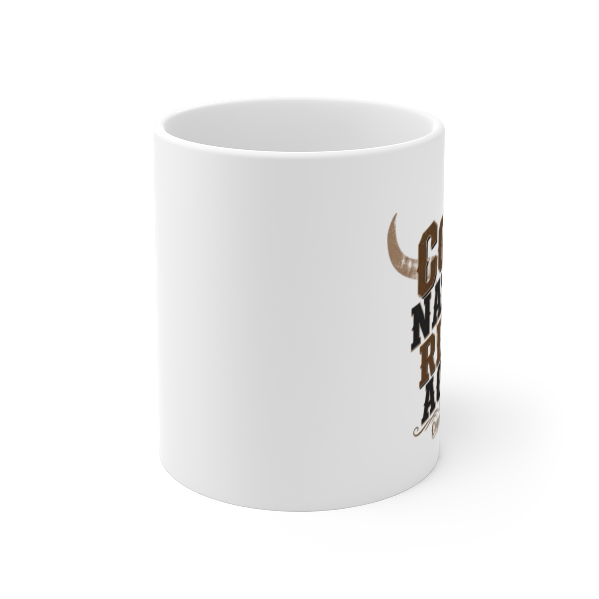 Cody Johnson "CoJo Nation Rides Again" White Mug - alternate angle 1, merchandise