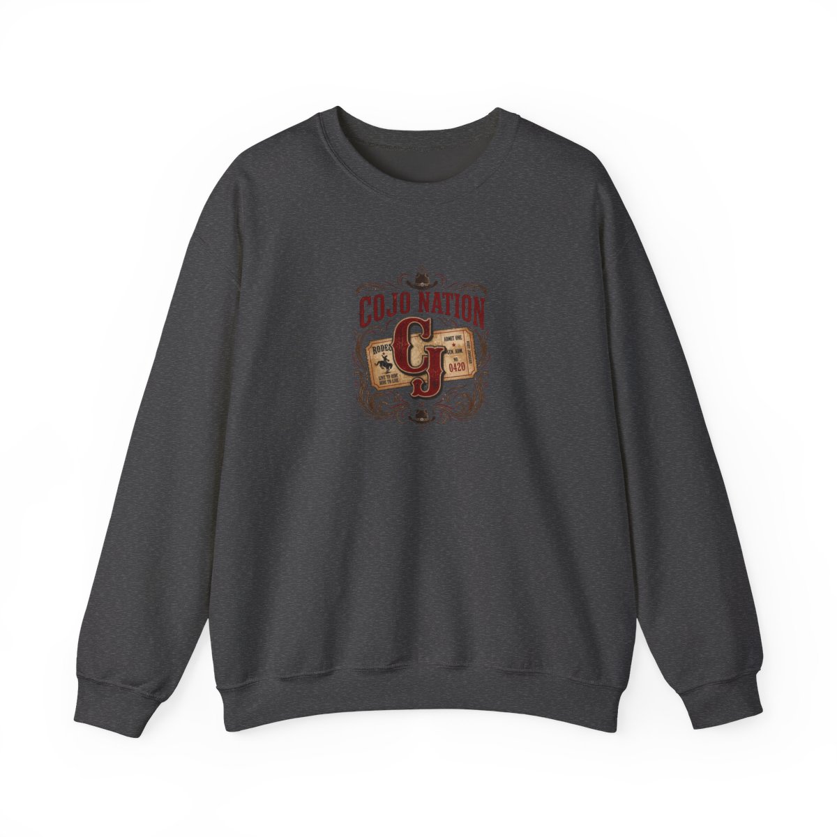 Cody Johnson "COJO NATION" Crewneck - alternate angle 3, merchandise