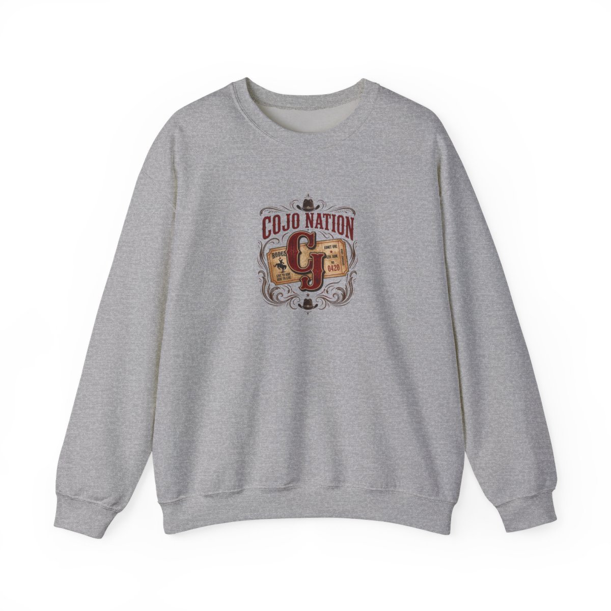 Cody Johnson "COJO NATION" Crewneck - Official Sweatshirts merchandise