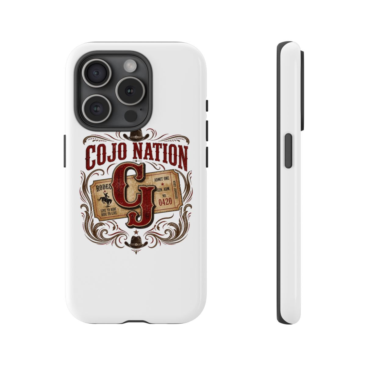 Cody Johnson "COJO NATION" Phone Case - alternate angle 2, merchandise