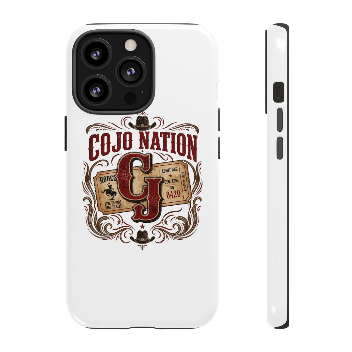 Cody Johnson "COJO NATION" Phone Case - alternate angle 1, merchandise