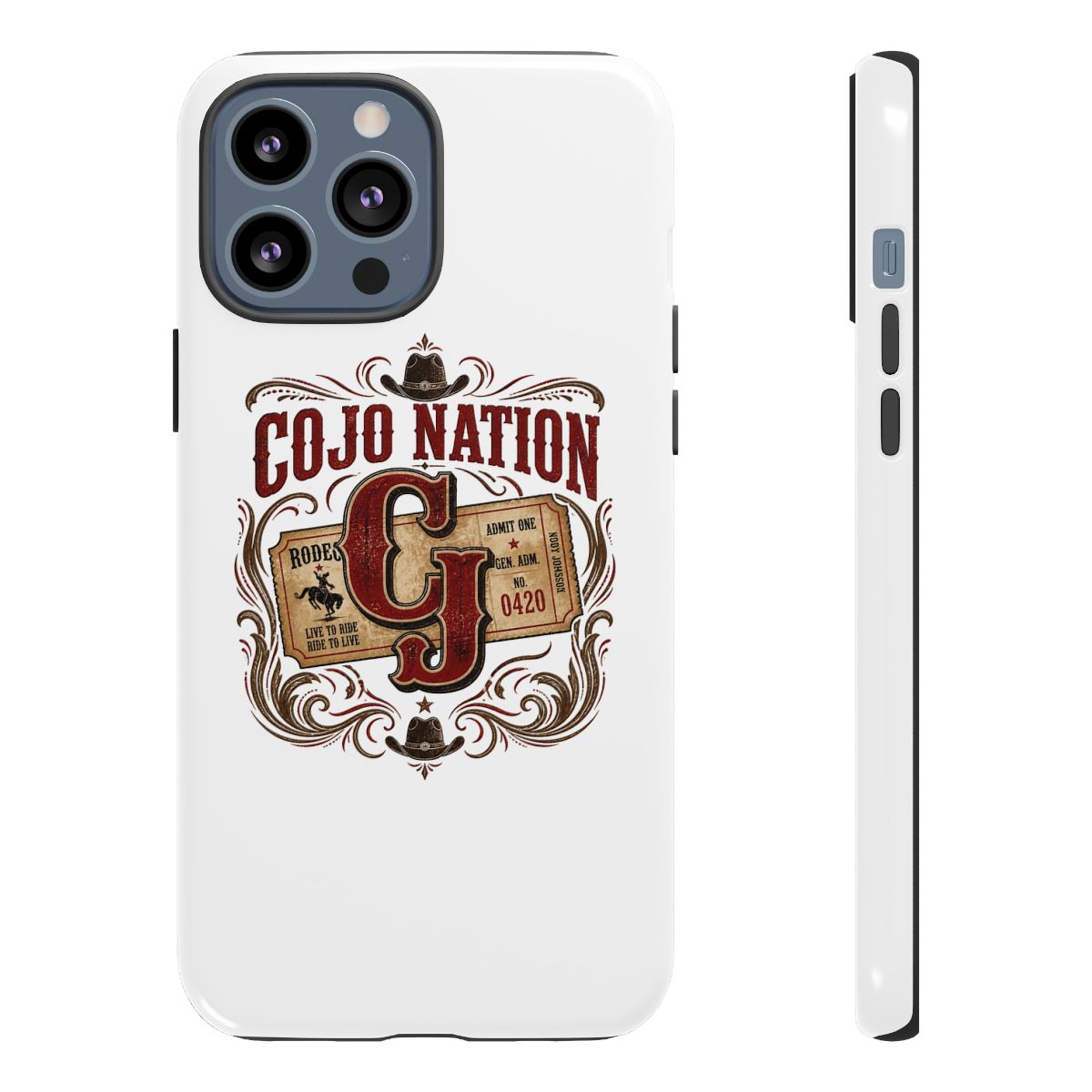 Cody Johnson "COJO NATION" Phone Case - alternate angle 2, merchandise