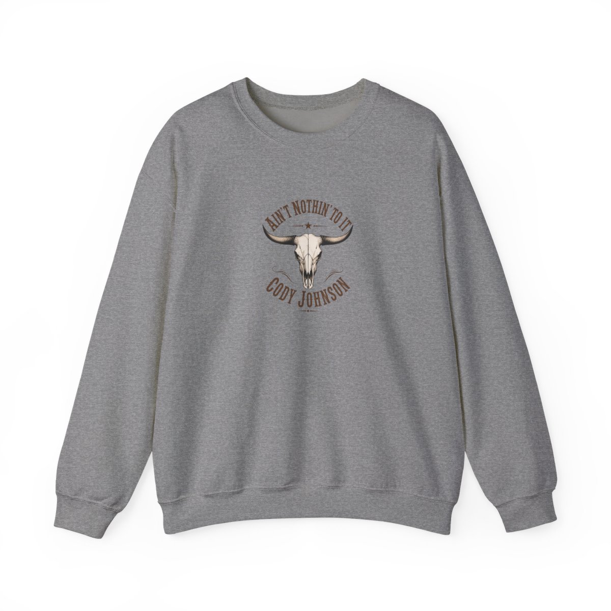 Cody Johnson "t Nothin" Crewneck - alternate angle 2, merchandise