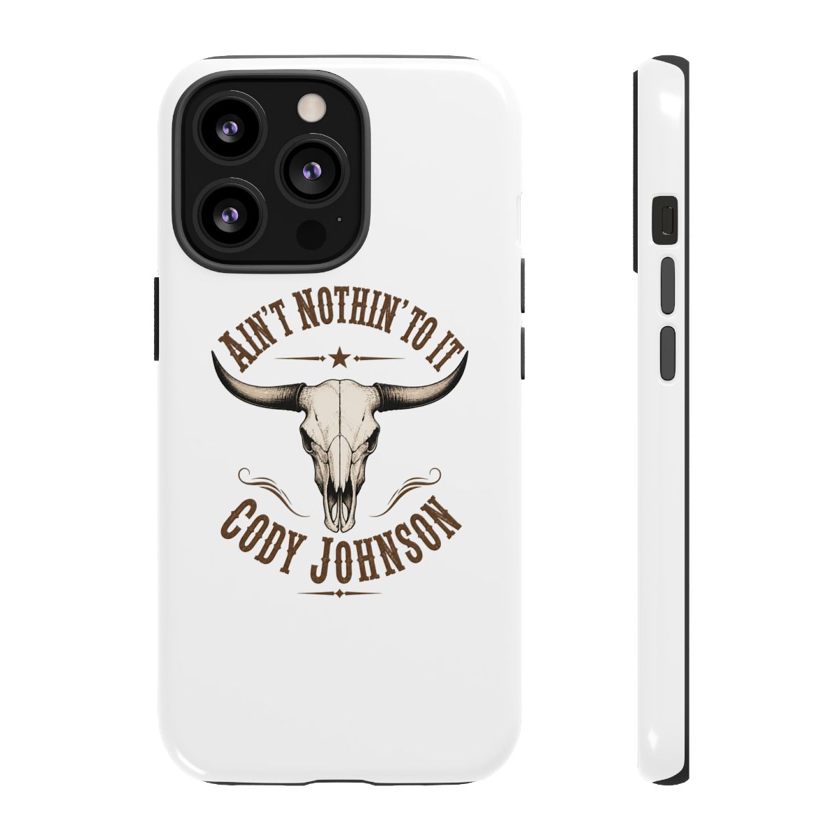 Cody Johnson "t Nothin" Phone Case - alternate angle 2, merchandise