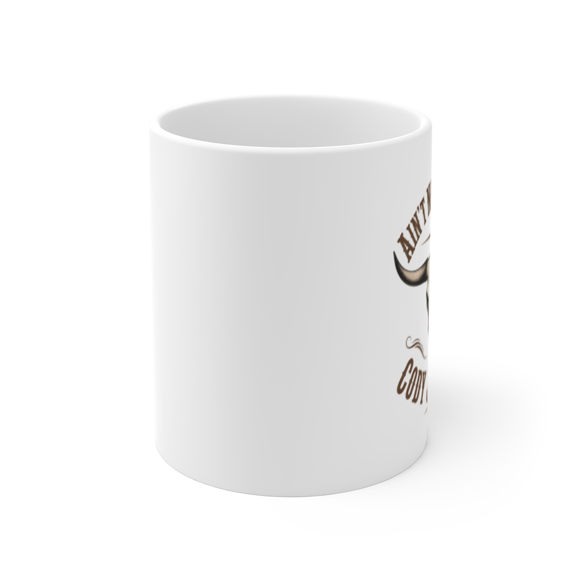 Cody Johnson "t Nothin" White Mug - alternate angle 1, merchandise