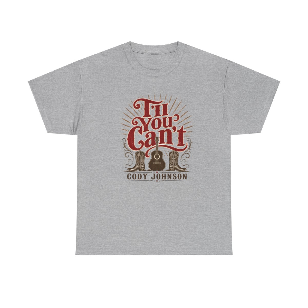 Cody Johnson "Til You Can" Unisex Tee - alternate angle 2, merchandise